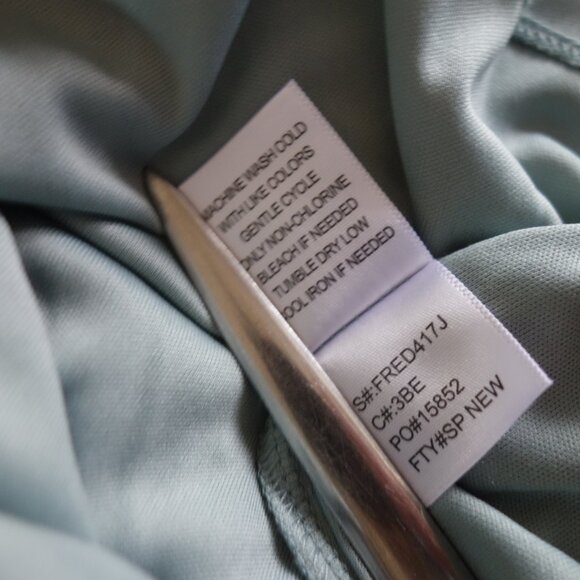 NWT $45 LIVE TO BE SPOILED Mint Foral Ruffle Summer Dress – Med - Picture 7 of 7